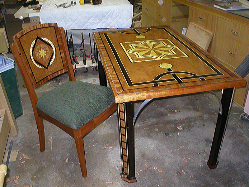 Schürch Woodwork furniture, marquetry and veneering learning & classes