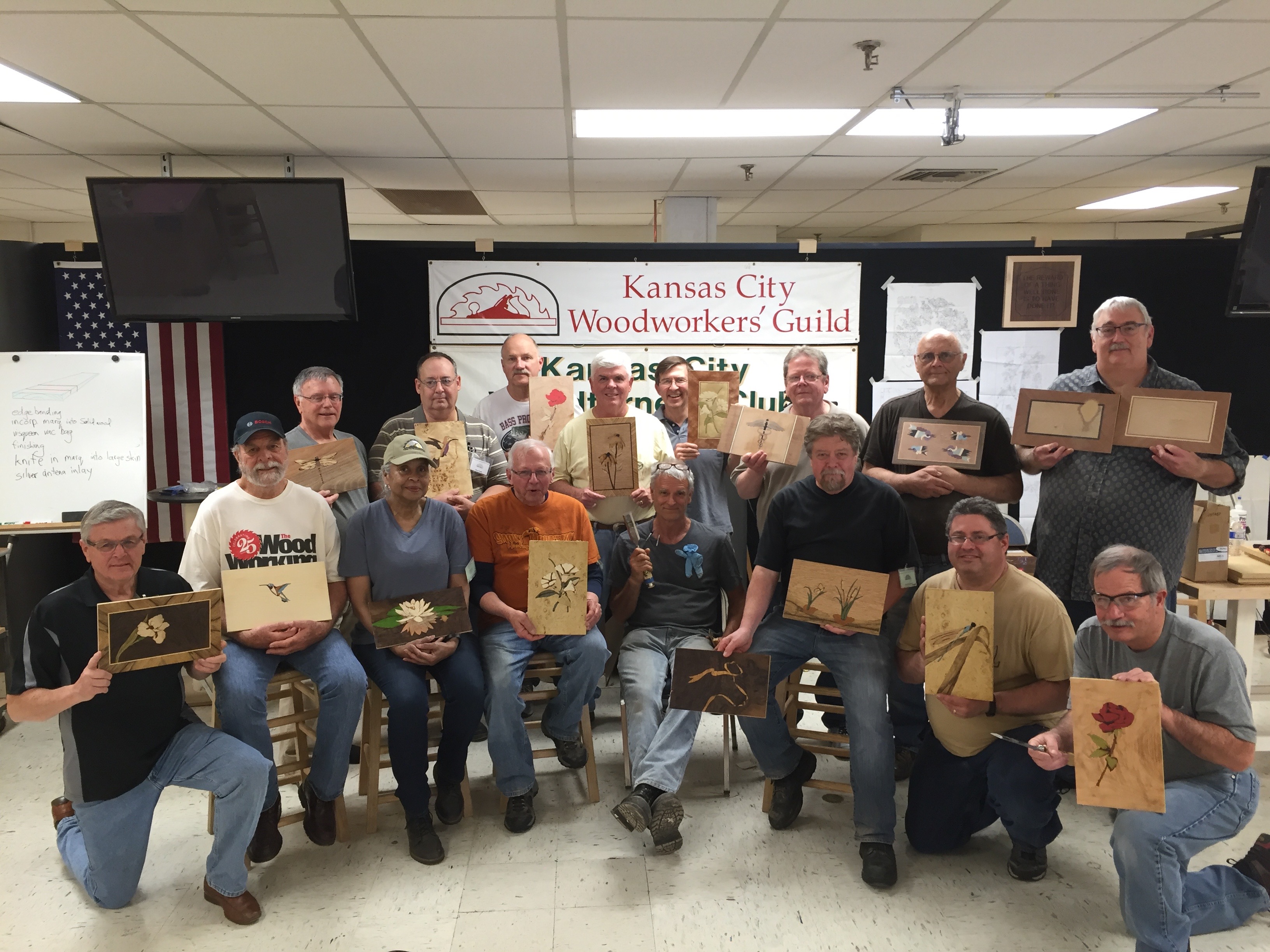Kansas City Woodworkers Guild Class - Sch rch Woodwork